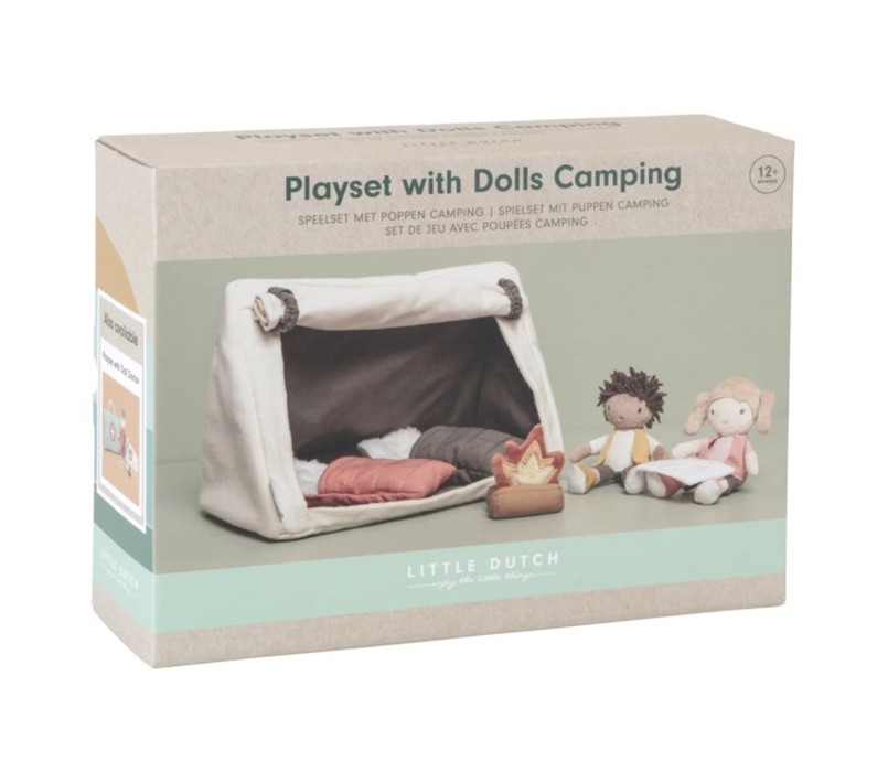PLAYSET CAMPEGGIO BAMBOLE ANNA E JAKE