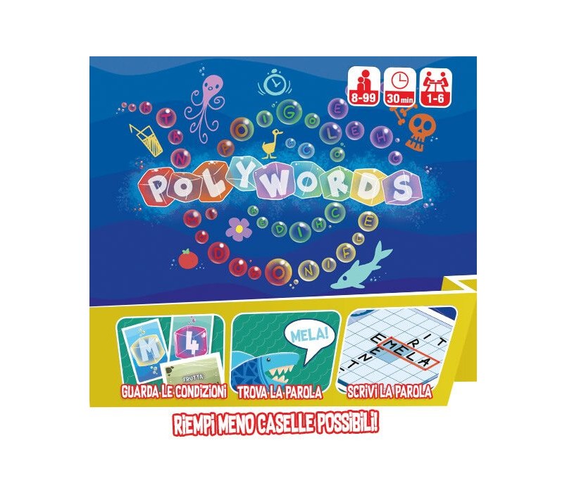 POLYWORDS - IL GIOCO DELLE PAROLE BREVI!