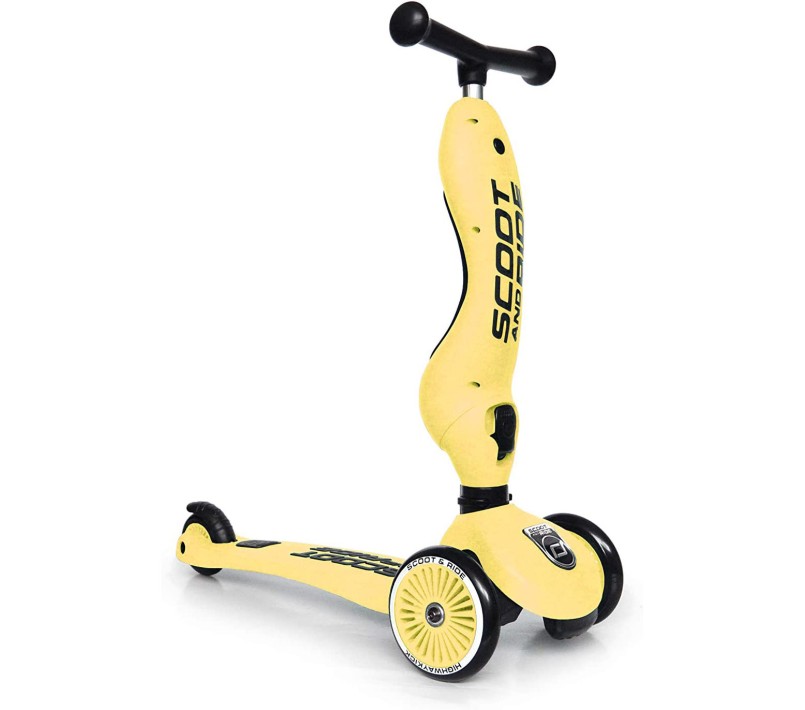 MONOPATTINO 2 IN 1 HIGHWAYKICK 1 SCOOT AND RIDE - LIMONE