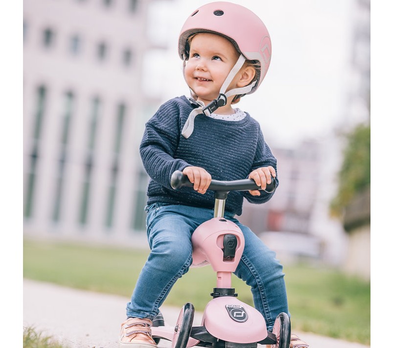 CASCO XXS - S SCOOT AND RIDE - ROSA