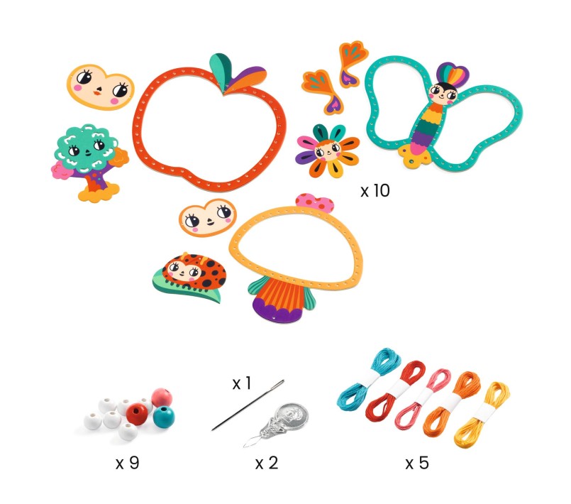 ARTISTIC STRING ART - DECORI DA APPENDERE - GIARDINO