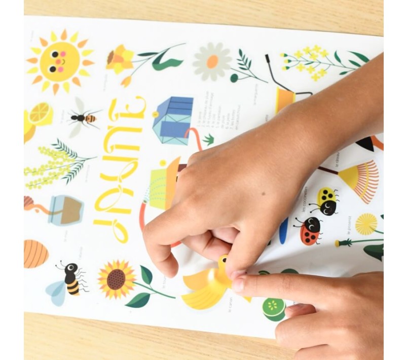 POPPIK - POSTER E STICKERS IL GIALLO