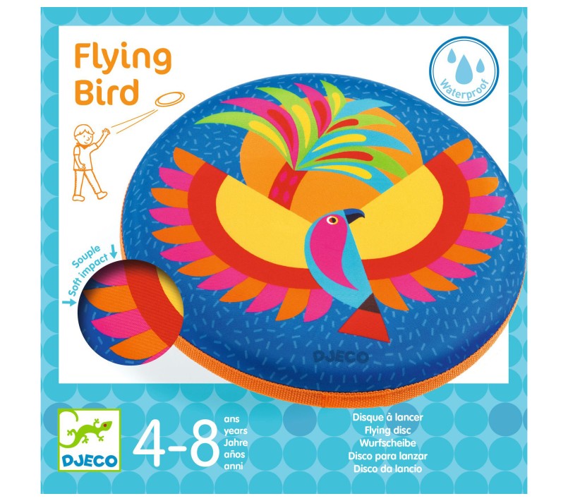 FRISBEE UCCELLO TROPICALE