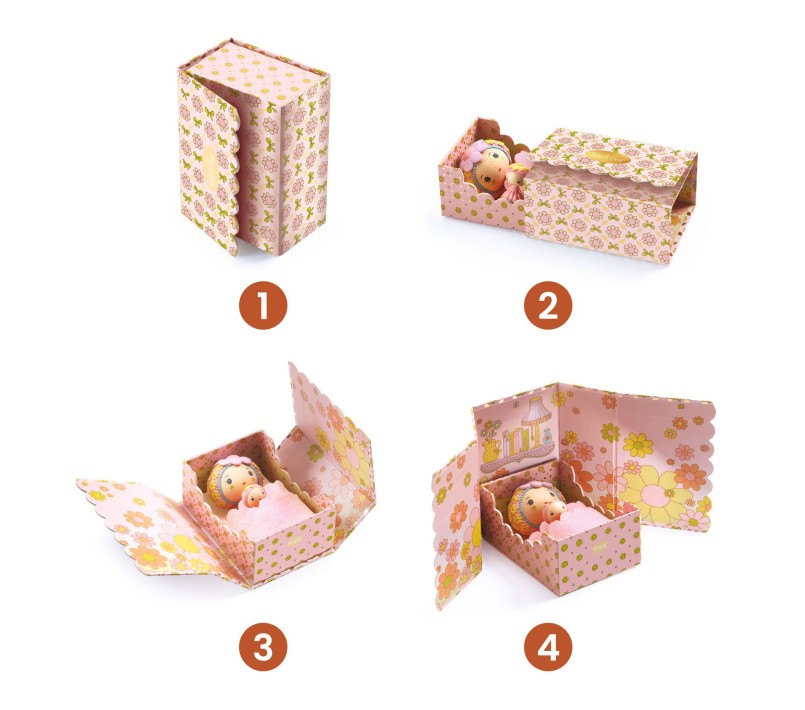 TINYLY DJECO - TINYROOM ROSE