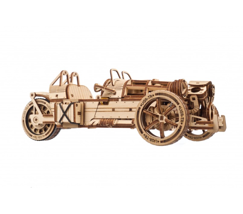 UGEARS - AUTO INGLESE A TRE RUOTE UGR-S