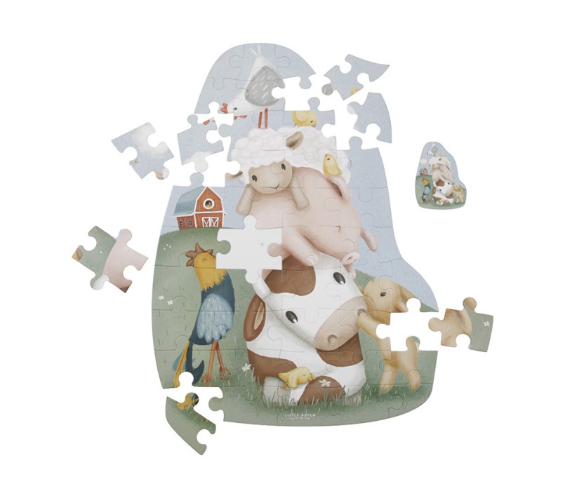 PUZZLE SILHOUETTE - LITTLE FARM FATTORIA