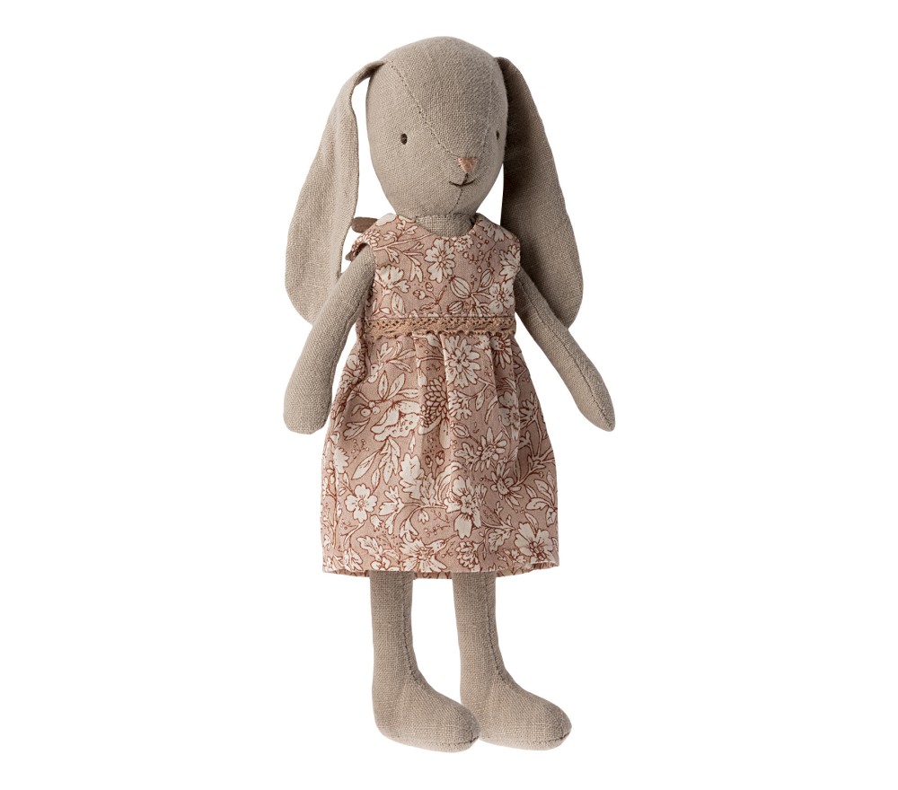 SIZE 1 - BUNNY VESTITO FIORI ROSA SIZE 1 - BUNNY VESTITO FIORI ROSA