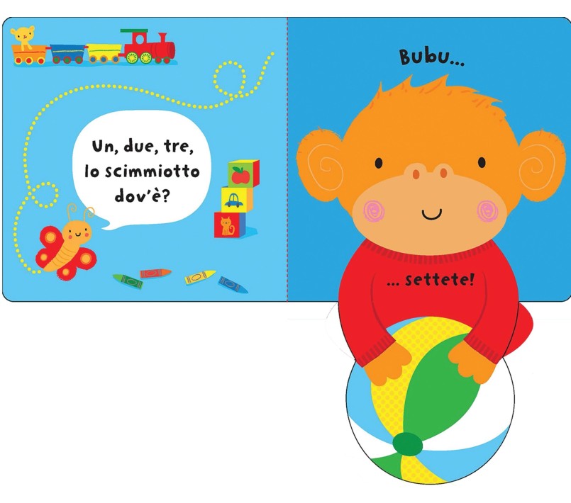 LIBRO TATTILE CON ALETTE - BUBUSETTETE