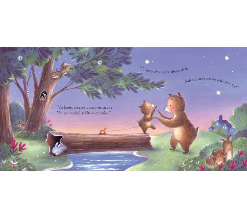 LIBRO LUMINOSO - A NANNA SOTTO LE STELLE