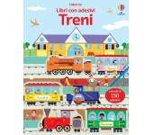 LIBRO CON ADESIVI - TRENI