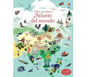 LIBRO CON ADESIVI - ATLANTE DEL MONDO