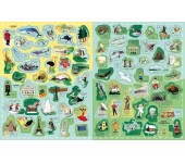 LIBRO CON ADESIVI - ATLANTE DEL MONDO