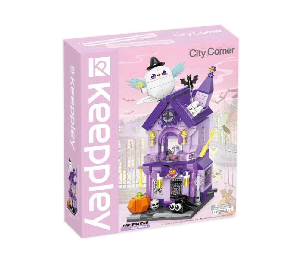 JOISHOP 12 Mattoncini Costruzione Di Halloween, Figure Mostro E Strega Per Feste
