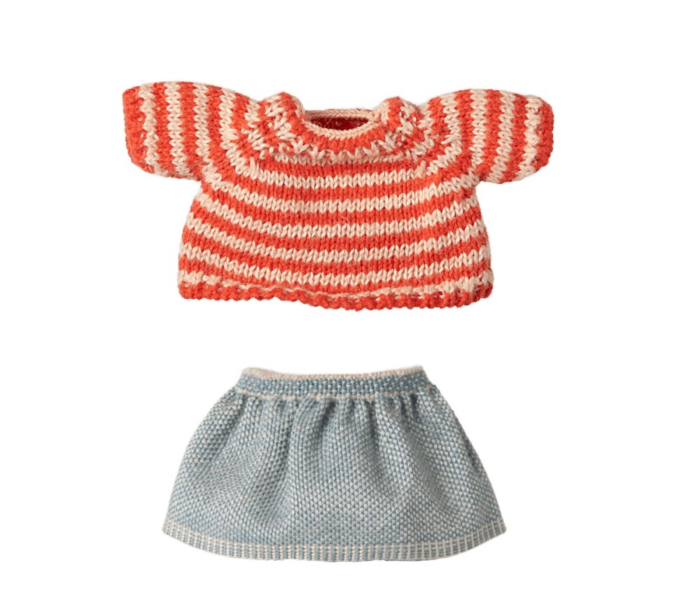 MICRO - TOPINI - SET MAGLIONE E GONNA BIG SISTER