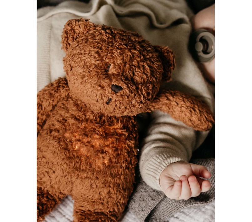 MOONIE 2.0 ORSO ORGANICO LUCE E SUONI - CARAMEL