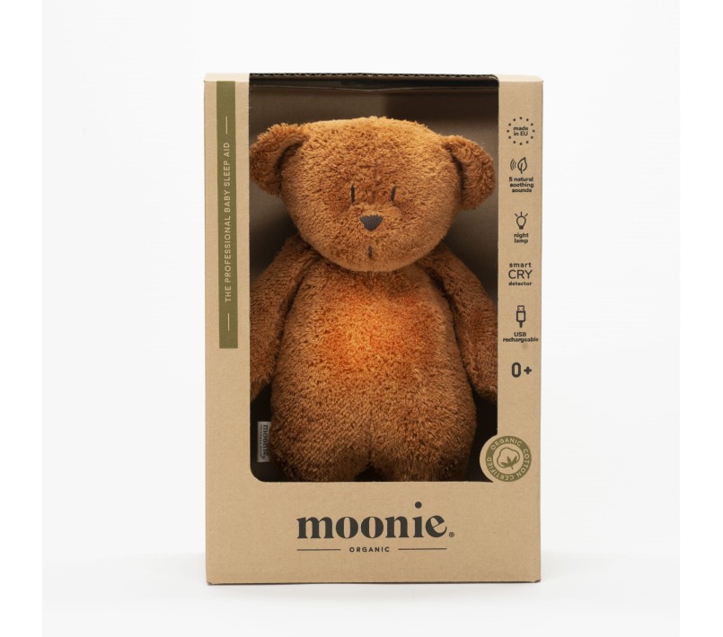 MOONIE 2.0 ORSO ORGANICO LUCE E SUONI - CARAMEL