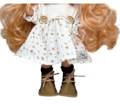 VESTITO E SCARPE PER BAMBOLA MIA O PIPPA - 3402