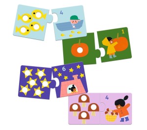 PUZZLE DUO BIMBI - PRIME FIGURE NUMERI