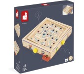 LABIRINTO IN LEGNO CON BIGLIA