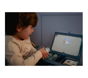 COFANETTO CON TORCIA PROIETTORE DI STORIE - FOREST FRIENDS