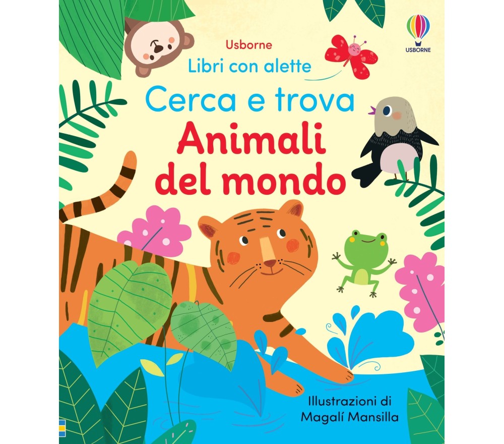 LIBRI CON ALETTE - CERCA E TROVA - ANIMALI DEL MONDO LIBRI CON ALETTE - CERCA E TROVA - ANIMALI DEL MONDO