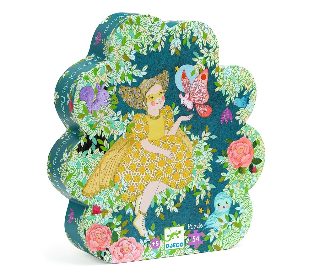 PUZZLE SILHOUETTE - L'ALBERO DI FLORA PUZZLE SILHOUETTE - L'ALBERO DI FLORA