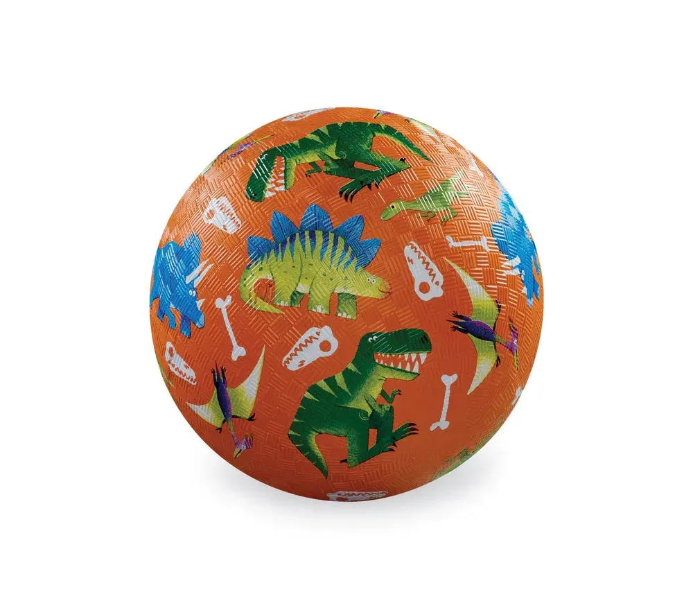 PALLA 13 CM - DINOSAURI ARANCIONE PALLA 13 CM - DINOSAURI ARANCIONE