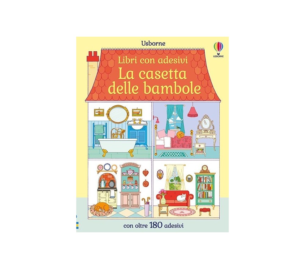 LIBRO CON ADESIVI - LA CASETTA DELLE BAMBOLE LIBRO CON ADESIVI - LA CASETTA DELLE BAMBOLE