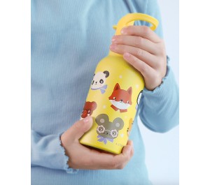 BORRACCIA TERMICA IN ACCIAIO INOX - AMICI ANIMALI
