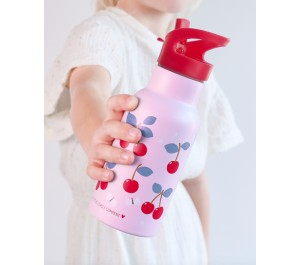 BORRACCIA TERMICA IN ACCIAIO INOX - CILIEGIE