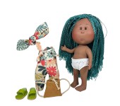 BAMBOLA LITTLE MIA TRECCINE 3157 - NINES D'ONIL