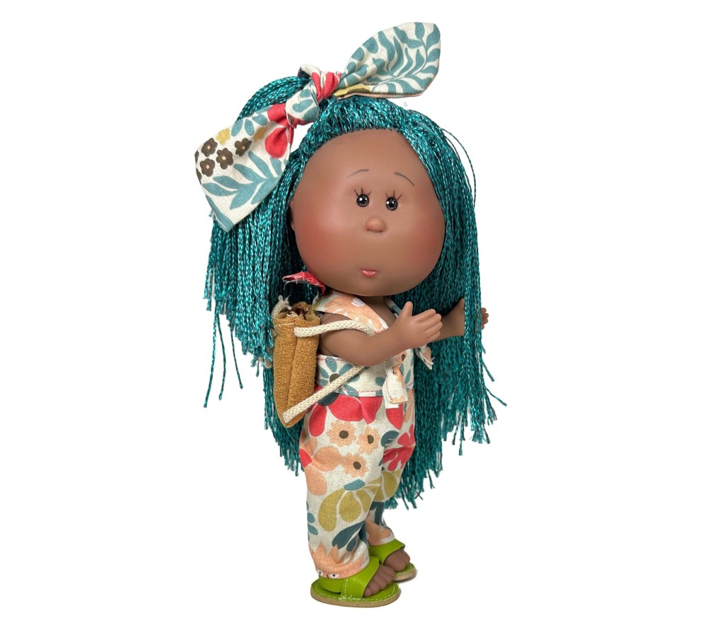 BAMBOLA LITTLE MIA TRECCINE 3157 - NINES D'ONIL BAMBOLA LITTLE MIA TRECCINE 3157 - NINES D'ONIL