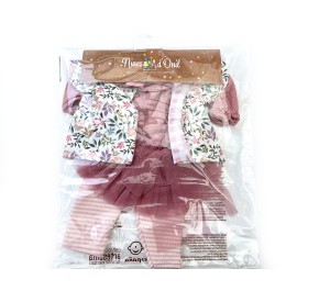 VESTITO PER BAMBOLA 45 CM - SET GONNA TULLE BLOSSOM