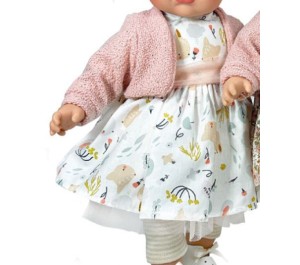 VESTITO PER BAMBOLA 45 CM - SET VESTITO SPRING