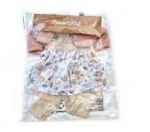 VESTITO PER BAMBOLA 45 CM - SET VESTITO SPRING