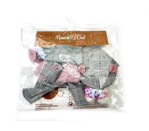 VESTITO E SCARPE PER BAMBOLA MIA O PIPPA - 3428