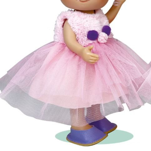 Completo Bambola Antonio Juan 40-42 Cm - Completo Rosa Pallido Con Giacca E Stivaletti Stampati