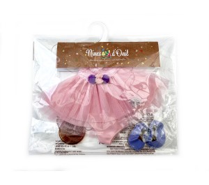 VESTITO E SCARPE PER BAMBOLA MIA O PIPPA - 2804