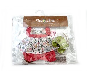VESTITO E SCARPE PER BAMBOLA MIA O PIPPA - 2808