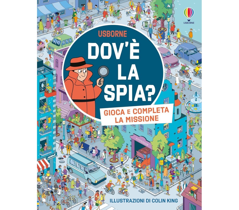LIBRO ENIGMI - DOV'E' LA SPIA? LIBRO ENIGMI - DOV'E' LA SPIA?