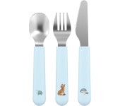 SET POSATE CUCCHIAIO COLTELLO E FORCHETTA - FOREST FRIENDS