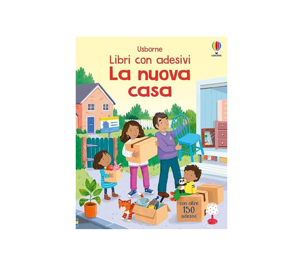 LIBRO CON ADESIVI - LA NUOVA CASA LIBRO CON ADESIVI - LA NUOVA CASA