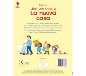 LIBRO CON ADESIVI - LA NUOVA CASA
