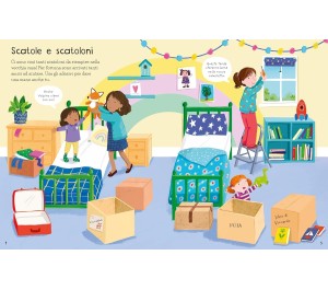 LIBRO CON ADESIVI - LA NUOVA CASA