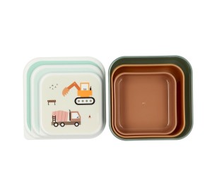SET 3 SCATOLE PORTAMERENDA TUTETE - CAMION