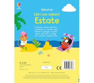 LIBRO CON ADESIVI - ESTATE