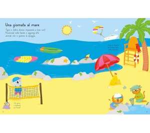 LIBRO CON ADESIVI - ESTATE