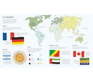 SCOPRI E COLORA LE BANDIERE DEL MONDO