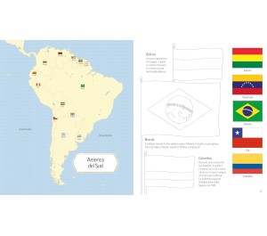 SCOPRI E COLORA LE BANDIERE DEL MONDO
