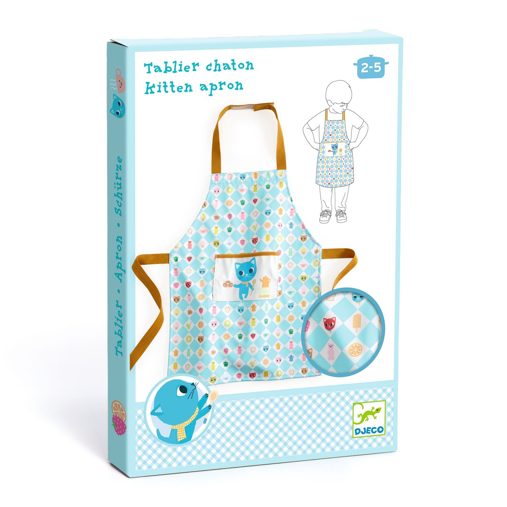 Grembiule Da Cucina Per Bambini A Righe Con Tasche: L'accessorio Perfetto Per Piccoli Chef
